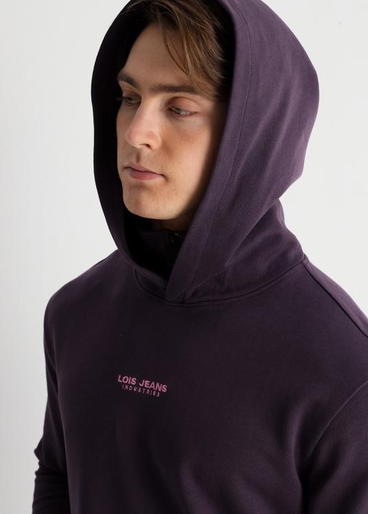 Lois Jeans Sweat à Capuche Poche Kangourou Brodé LoisJeans