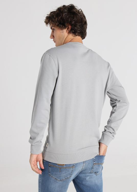 Lois Jeans Sweat Basique Sans Capuche - Col Rond Avec Logo Sur La Poitrine