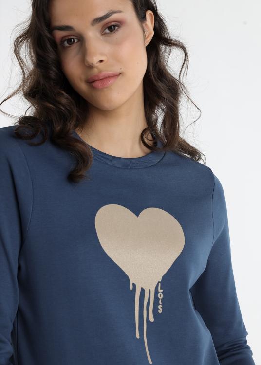 Lois Jeans Sweatshirt - Sans Capuche Col Rond Imprimé Sugar Heart
