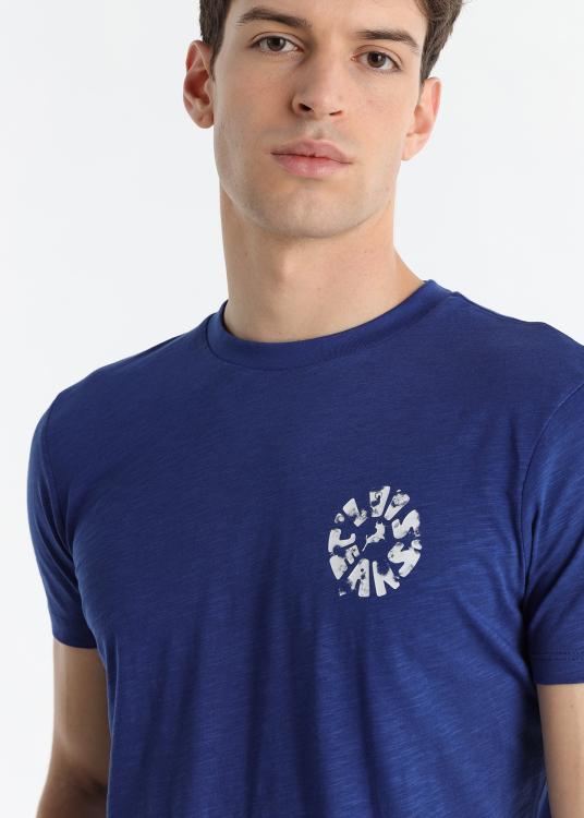 Lois Jeans T-shirt à Manches Courtes - Graphique Au Dos