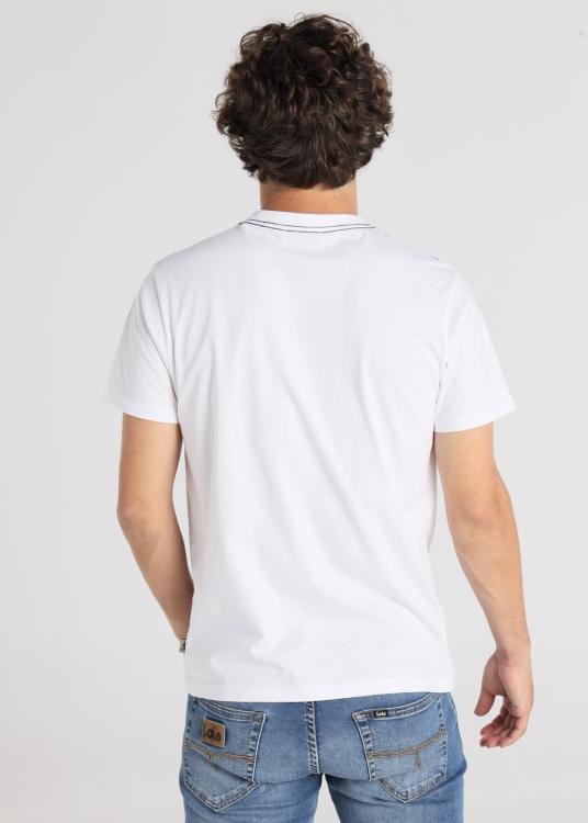 Lois Jeans T-shirt à Manches Courtes - Graphique Discover Sur La Poitrine