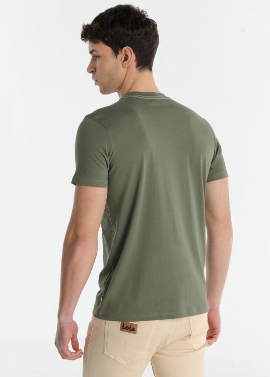 lois jeans T-shirt à manches courtes - Graphique Discover sur la poitrine