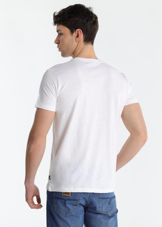 Lois Jeans T-shirt à Manches Courtes - Graphique électrique Sur La Poitrine