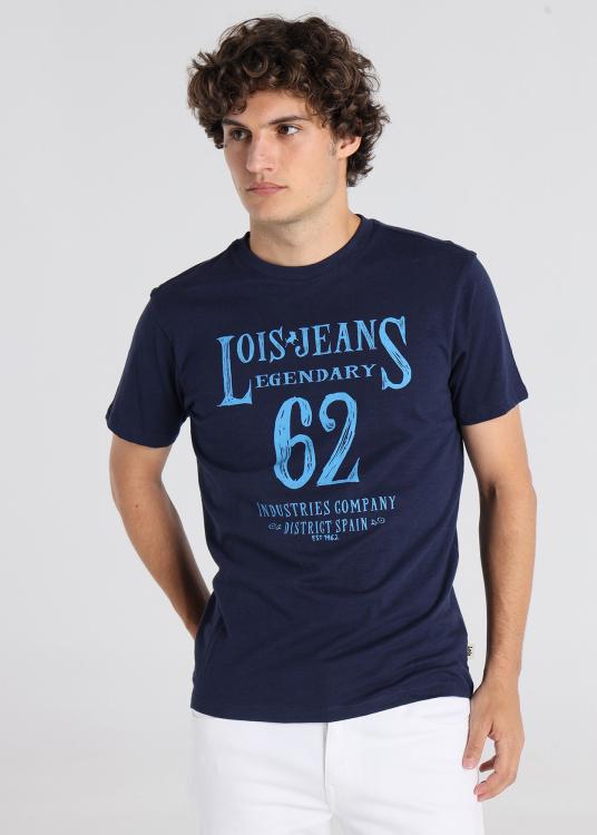 lois jeans T-shirt à manches courtes - Graphique légendaire sur la poitrine