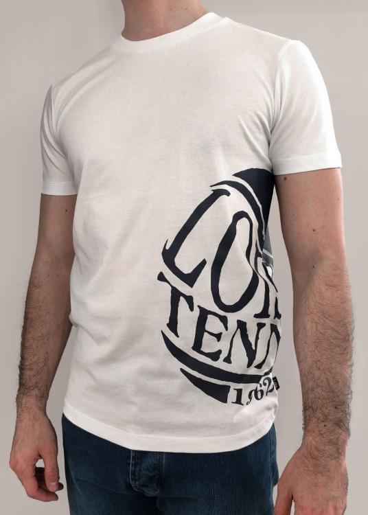 Lois Jeans T-shirt à Manches Courtes - Graphique Tennis Latéral