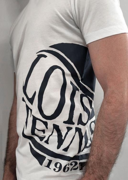 lois jeans T-shirt à manches courtes - Graphique tennis latéral