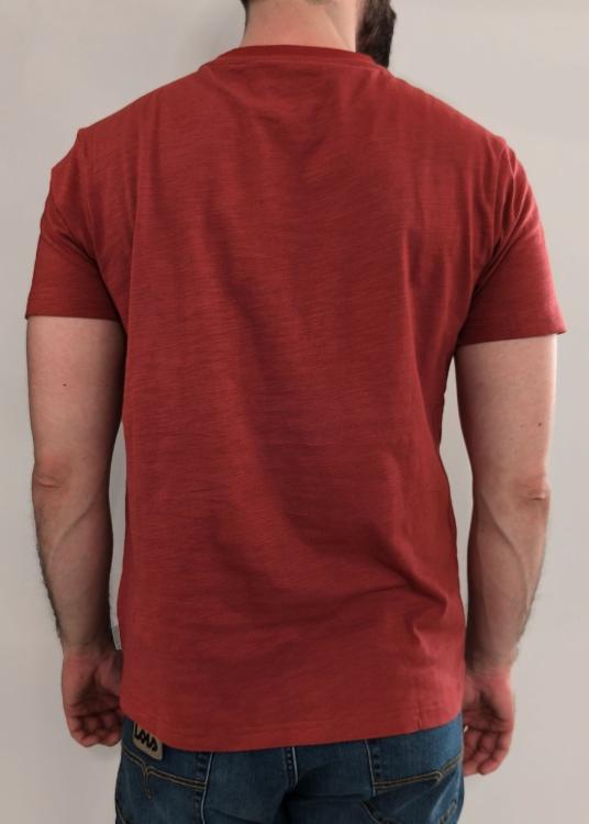 Lois Jeans T-shirt à Manches Courtes - Graphique Vieilli Sur La Poitrine