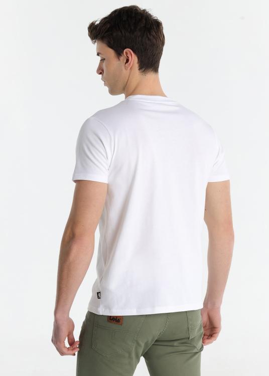 Lois Jeans T-shirt à Manches Courtes - Texte Logo Brodé Avec Cordon