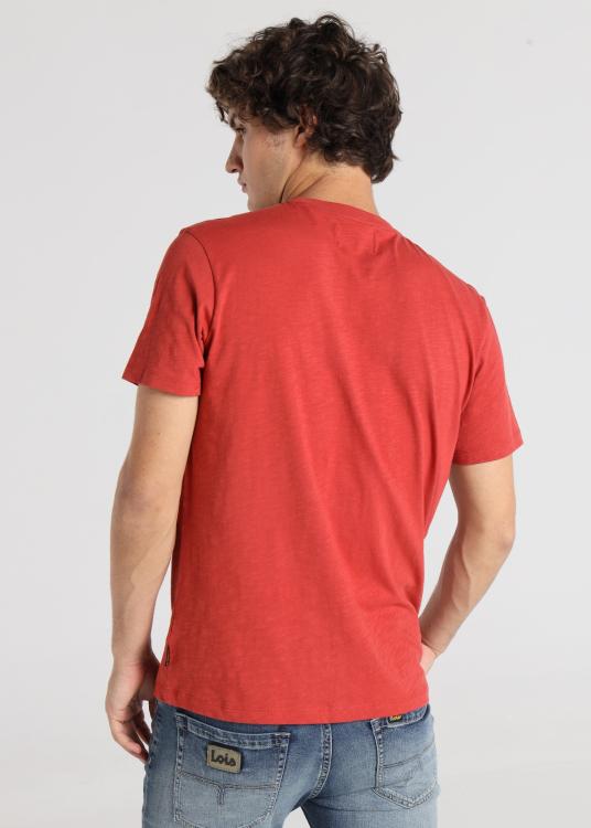 Lois Jeans T-shirt Basique - Manches Courtes Avec Col Boulanger