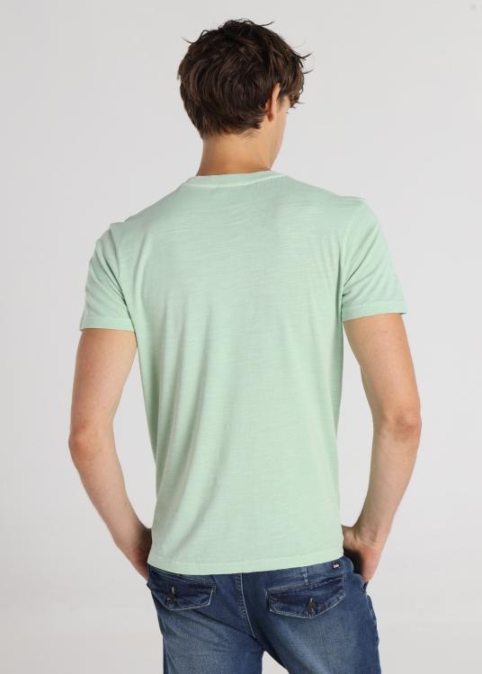 Lois Jeans T-shirt Basique - Manches Courtes Col Rond Avec Poche Poitrine