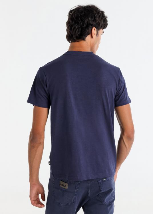 Lois Jeans T-shirt Manches Courtes à Rayures Tri-couleur