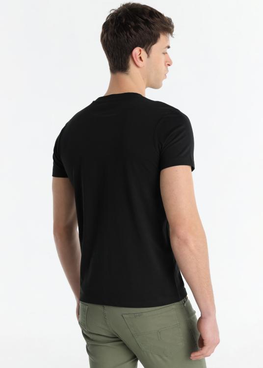 Lois Jeans T-shirt - Manches Courtes Avec Graphisme 1962 Sur La Poitrine