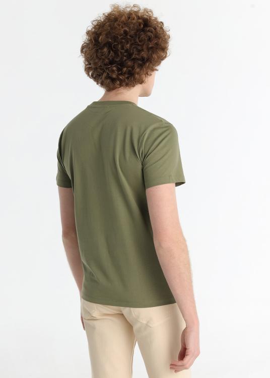 Lois Jeans T-shirt - Manches Courtes Avec Graphisme 1962 Sur La Poitrine