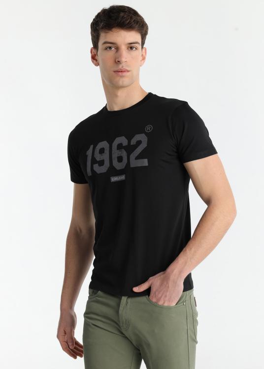 lois jeans T-shirt - Manches courtes avec graphisme 1962 sur la poitrine