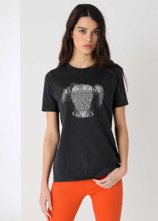 lois jeans T-shirt manches courtes graphique Ghostly