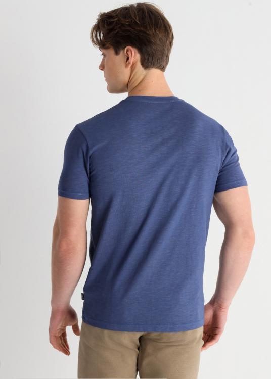 Lois Jeans T-shirt Manches Courtes Graphique Tri-couleur