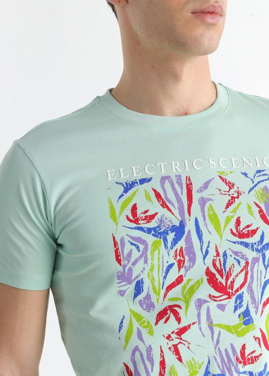 Lois Jeans T-shirt Manches Courtes - Imprimé Graphique Scenic