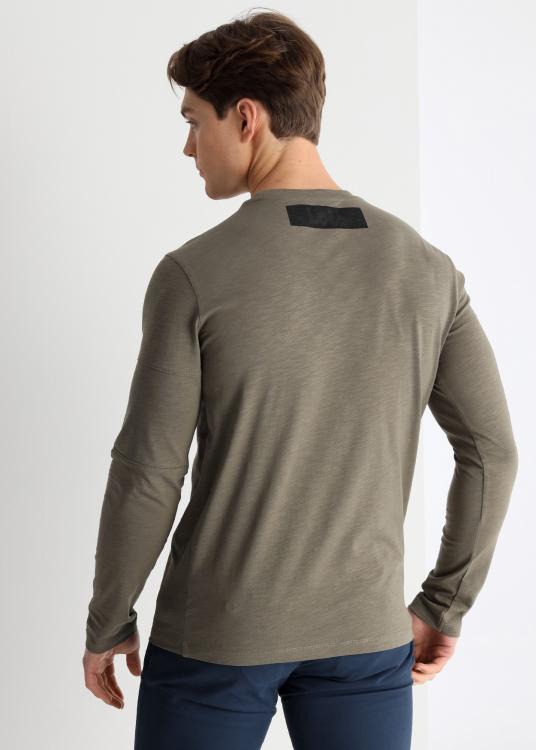 Lois Jeans T-shirt Manches Longues Avec Poche Zippé