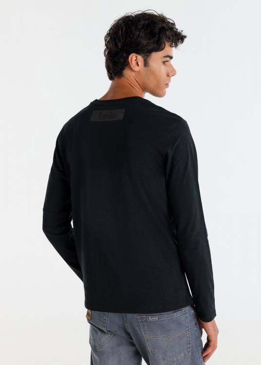 Lois Jeans T-shirt Manches Longues Avec Poche Zippé