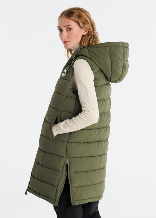 Lois Jeans Veste Puffer à Capuche Matelassé Avec Poches Latérales