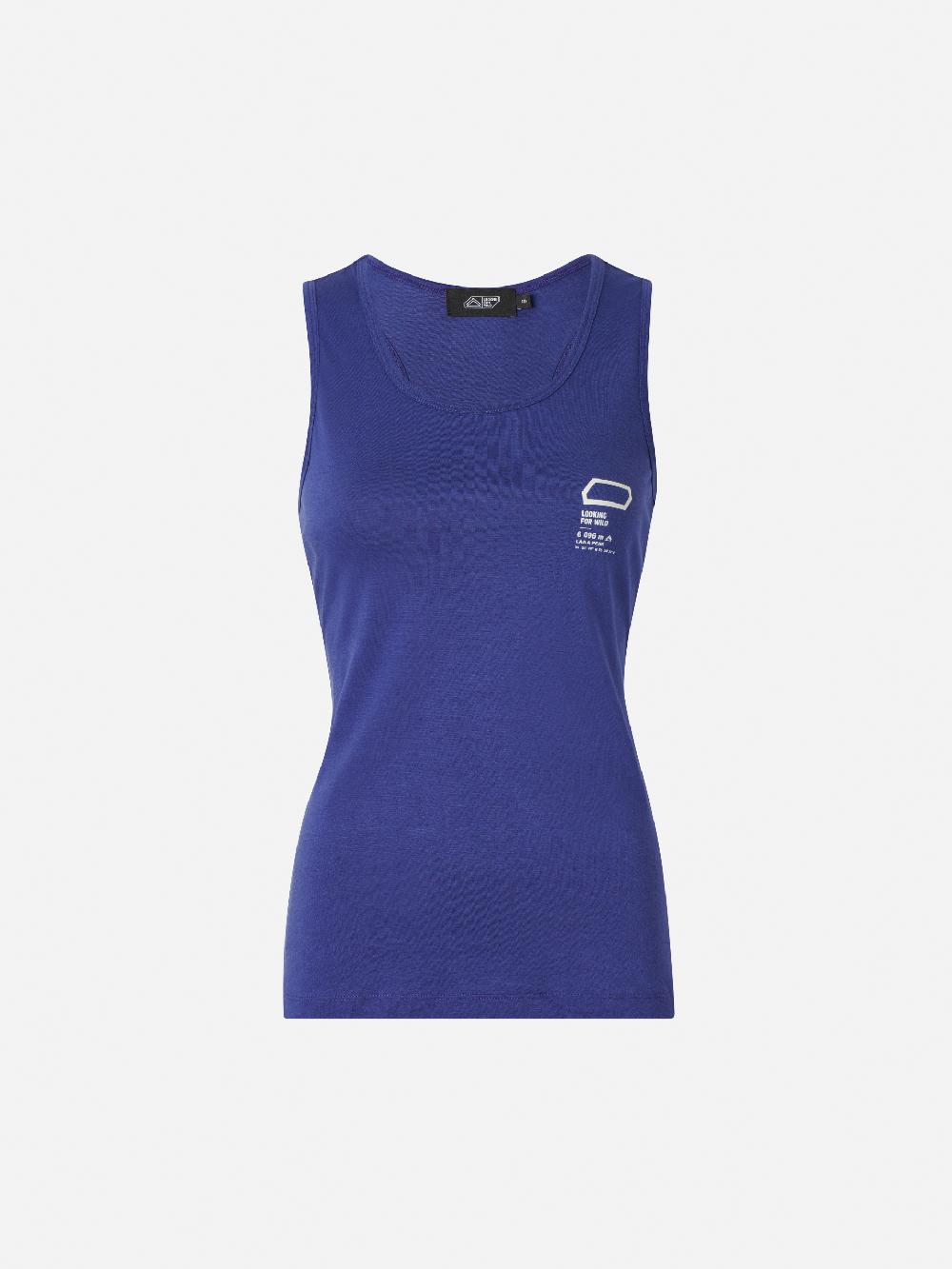 looking for wild Débardeur TANK TOP Femme - Medieval Blue