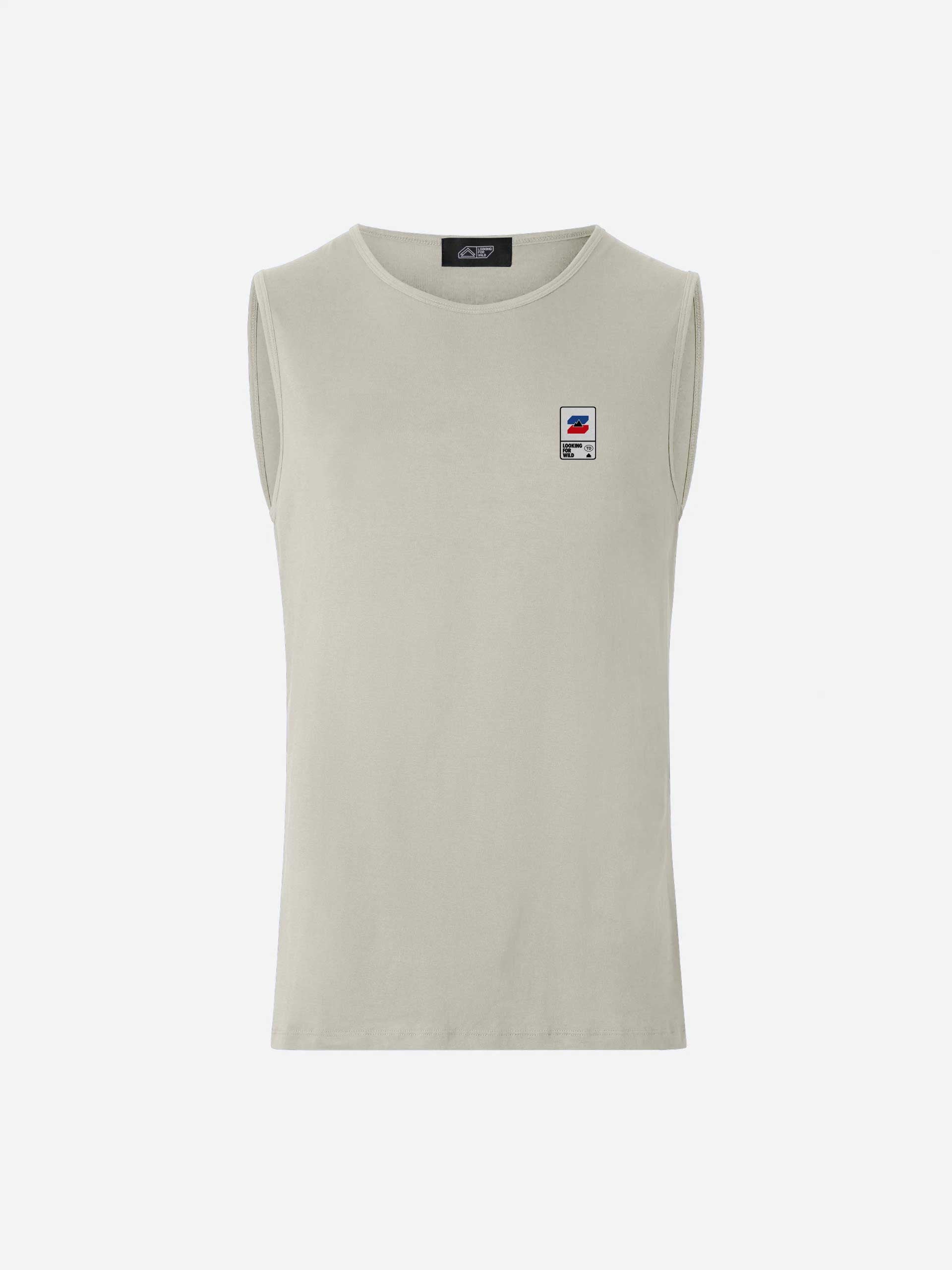 looking for wild Débardeur TANK TOP Homme - Bone White