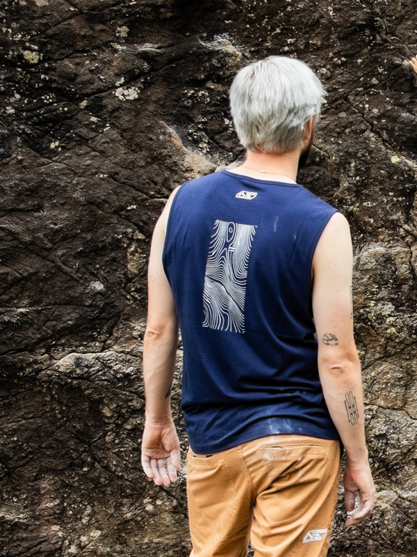 Looking For Wild Débardeur TANK TOP Homme - Medieval Blue