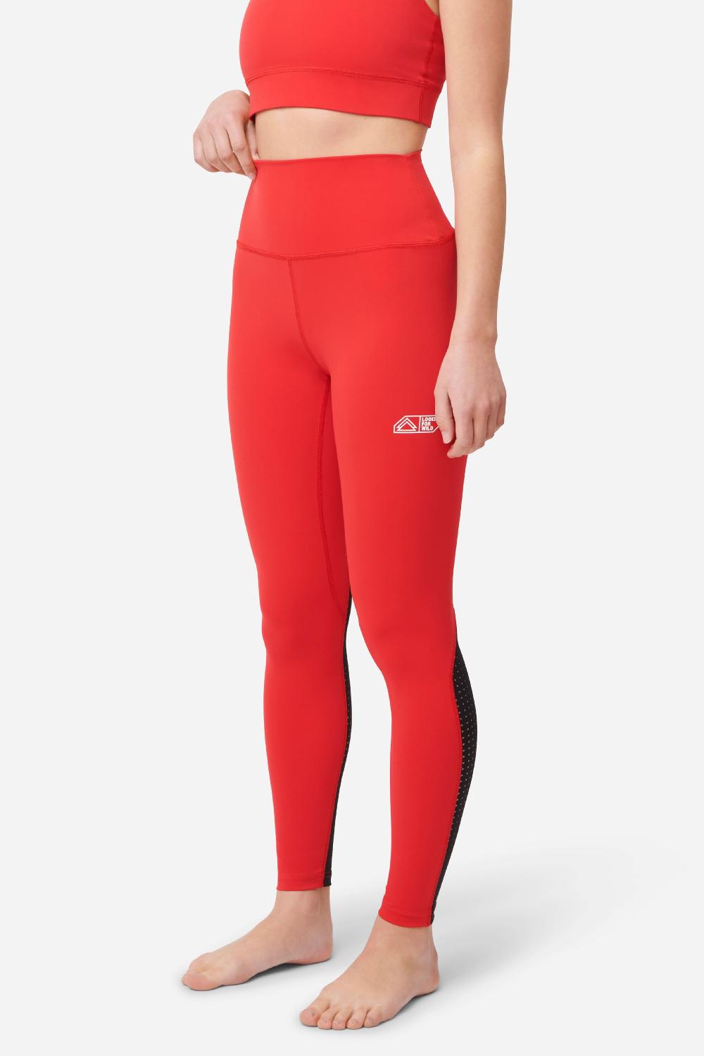 looking for wild Legging Second Skin - Rosso
