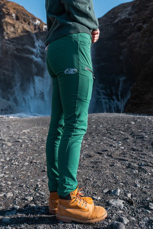 Looking For Wild Pantalon F208 Femme - Evergreen
