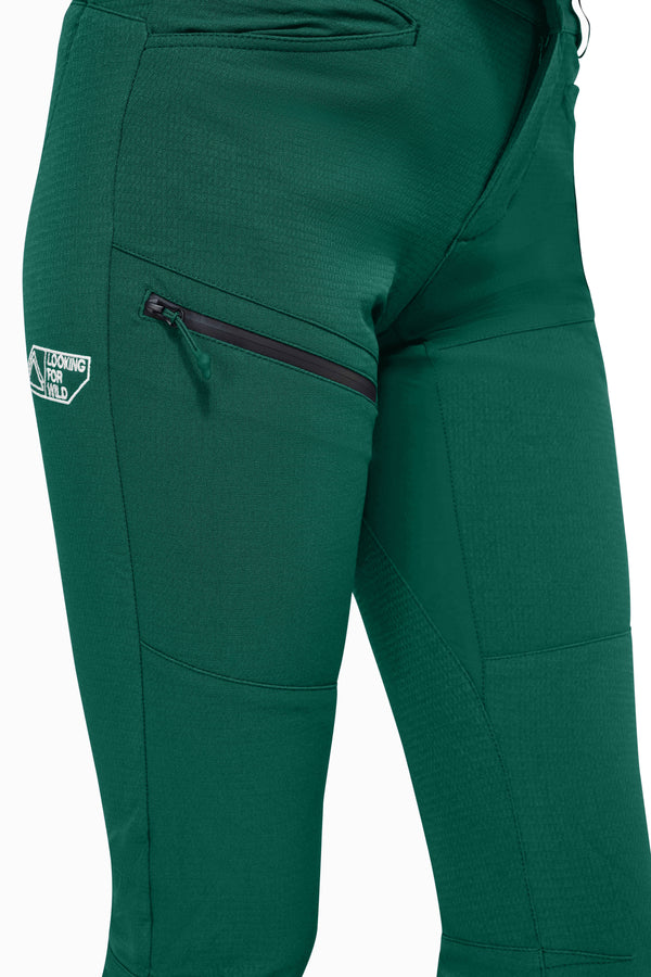 Looking For Wild Pantalon F208 Femme - Evergreen