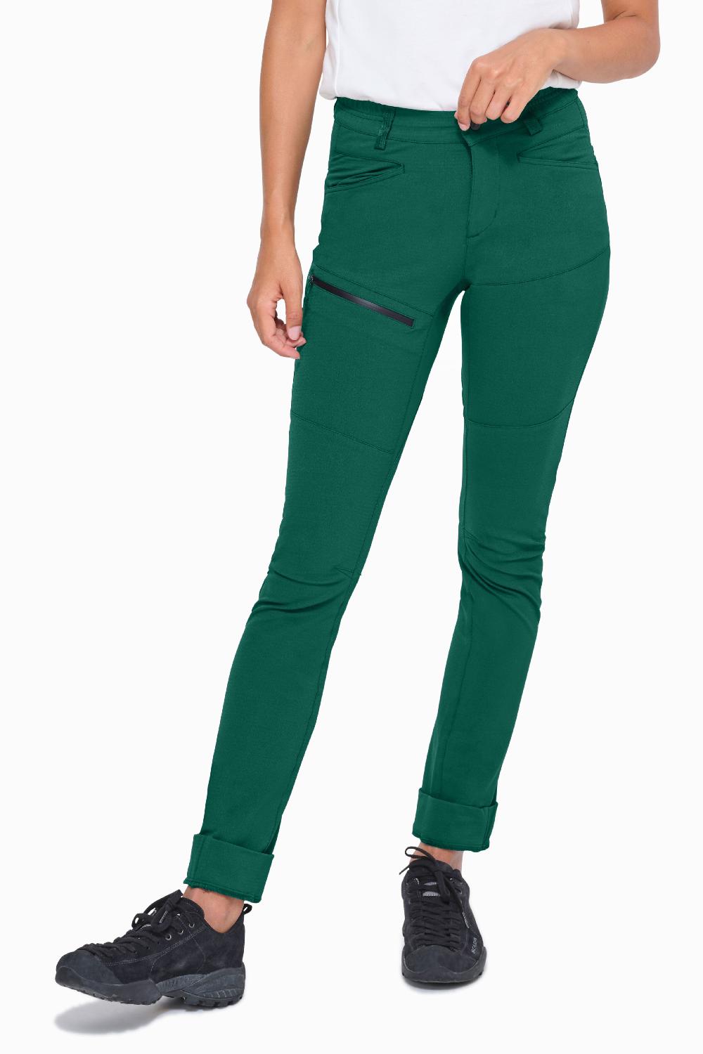 looking for wild Pantalon F208 Femme - Evergreen