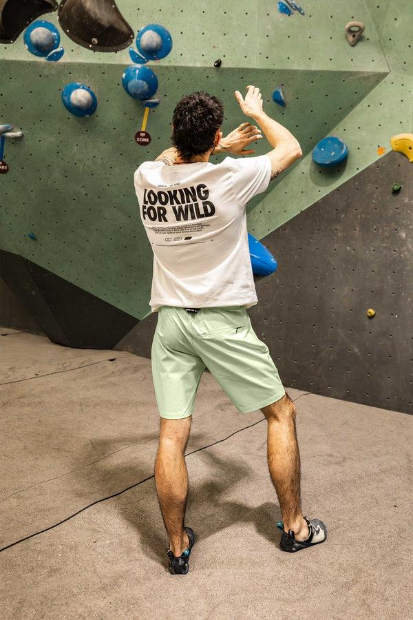 Looking For Wild Short Agnan - Seafoam Green