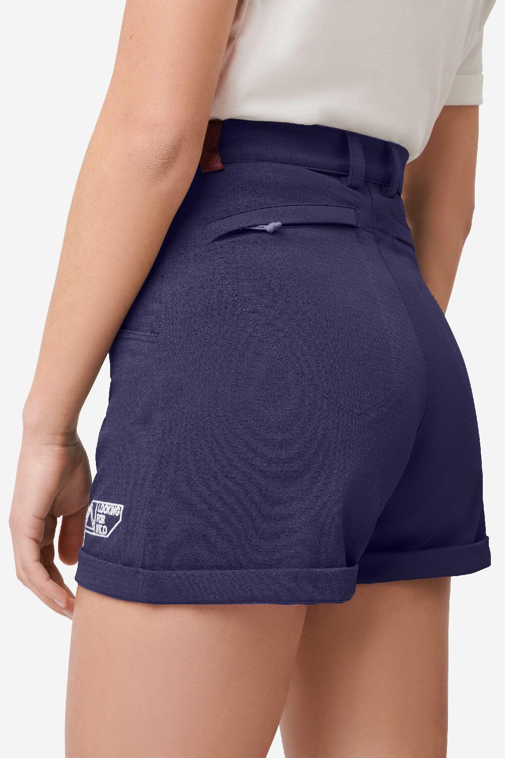 looking for wild Short F208 Femme - Medieval Blue