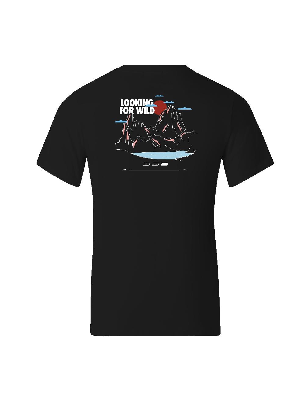 looking for wild T-Shirt Cinto Homme - Black