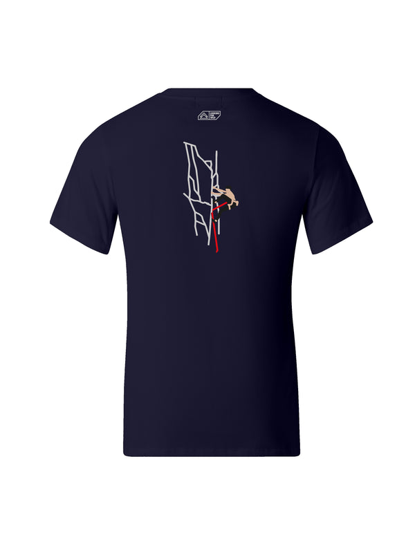 Looking For Wild T-Shirt Cinto Homme - Maritime Blue