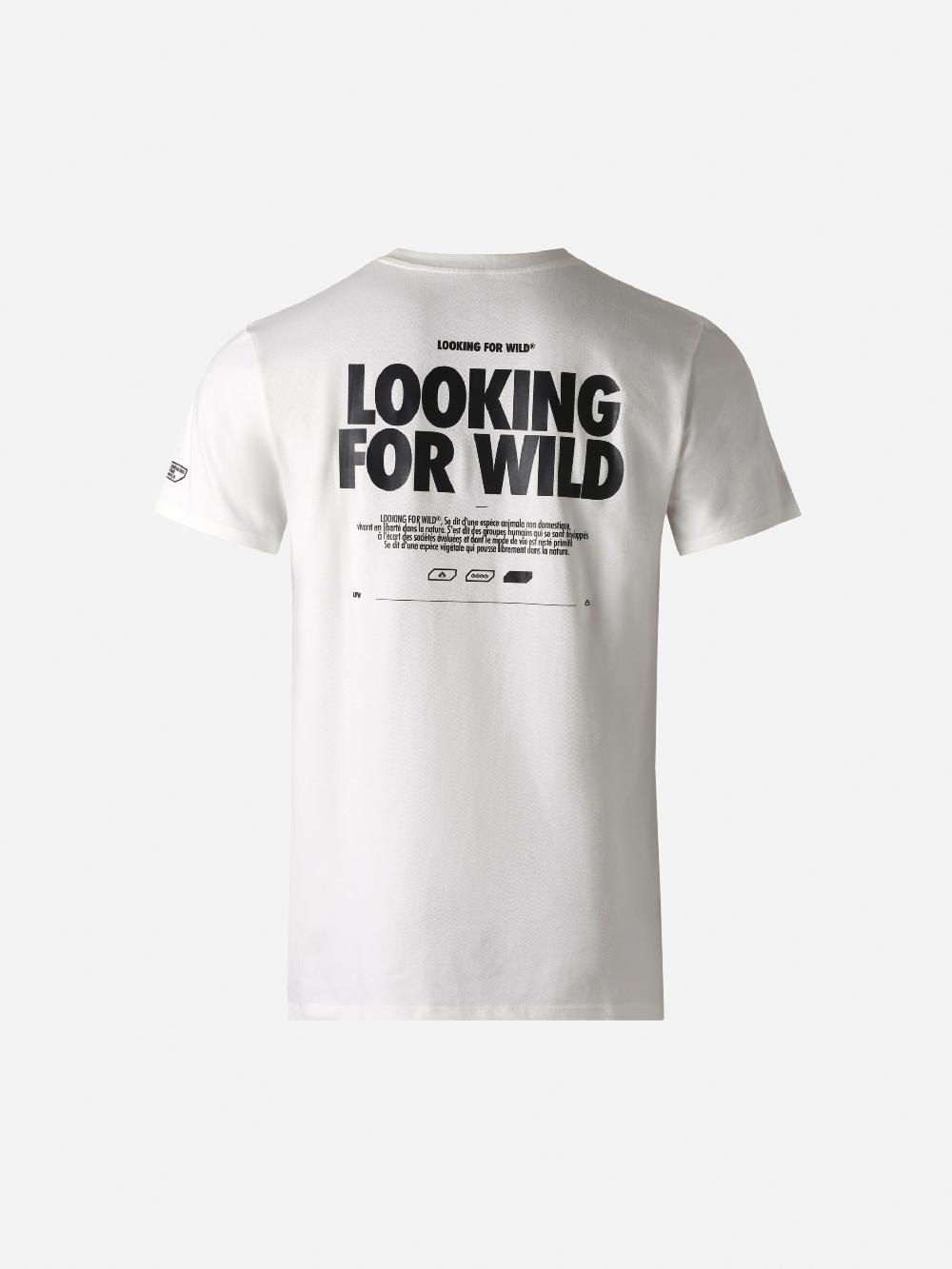 looking for wild T-shirt Unisexe Olwen - Optic White