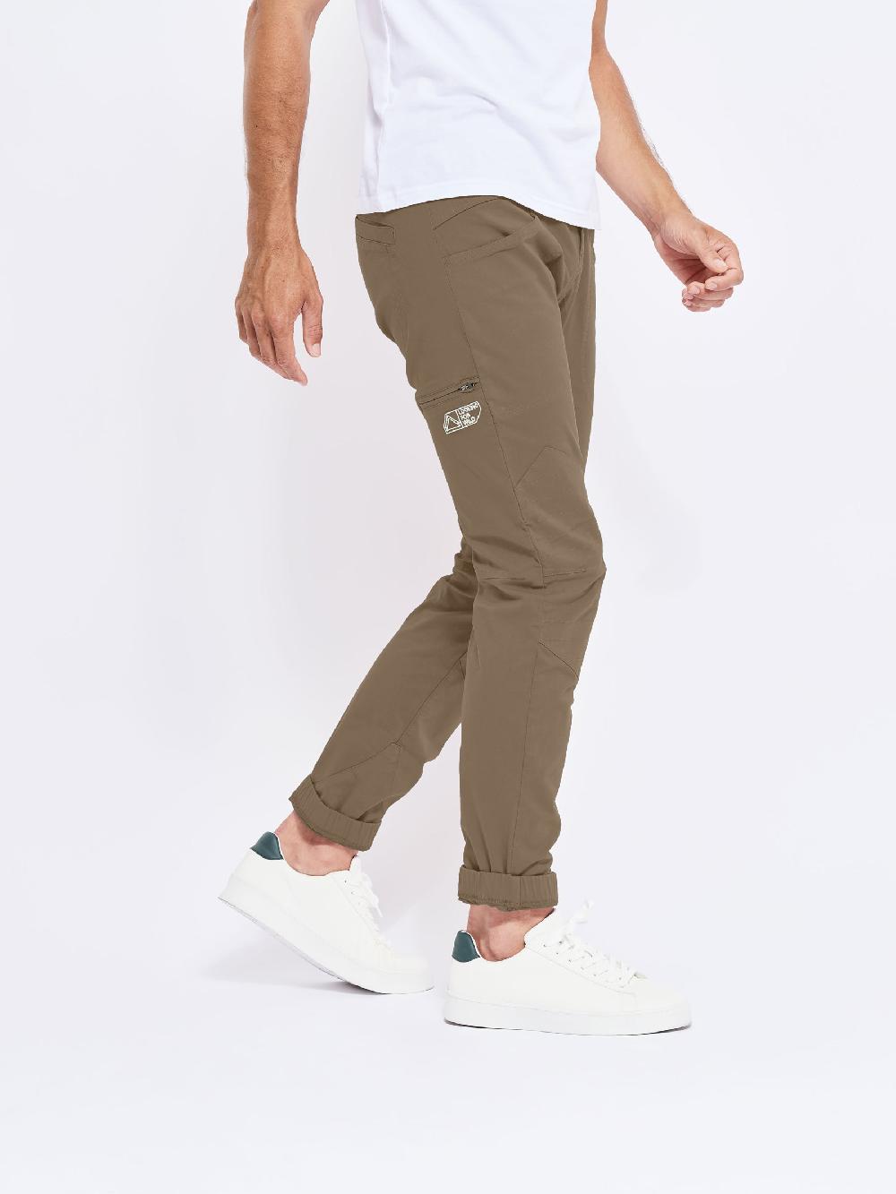 looking for wild Pantalon d'escalade Fitz Roy - Sepia Tint