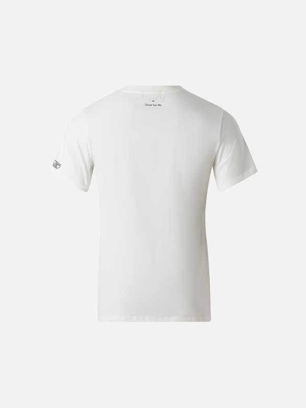 Looking For Wild T-shirt Unisexe Climb Your Way - Optic White