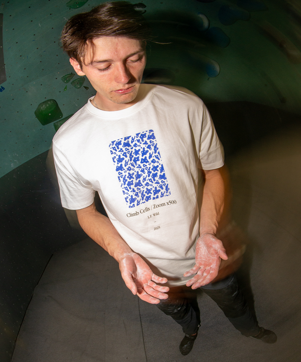 Looking For Wild T-Shirt Unisexe - Climbing Cells Blue
