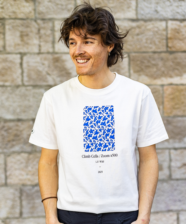Looking For Wild T-Shirt Unisexe - Climbing Cells Blue