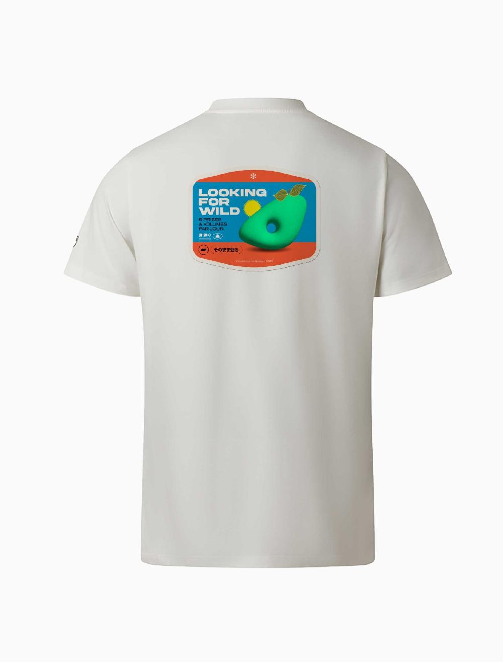 looking for wild T-Shirt Unisexe - Climbing Diet Snow White