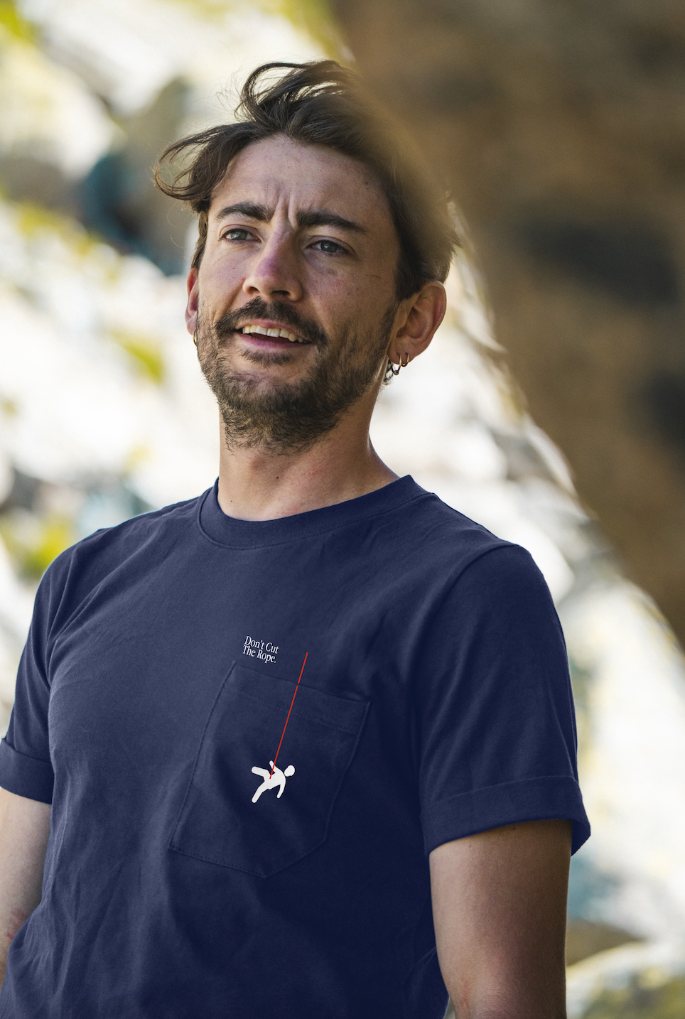 looking for wild T-Shirt Unisexe Don't Cut The Rope - Storm