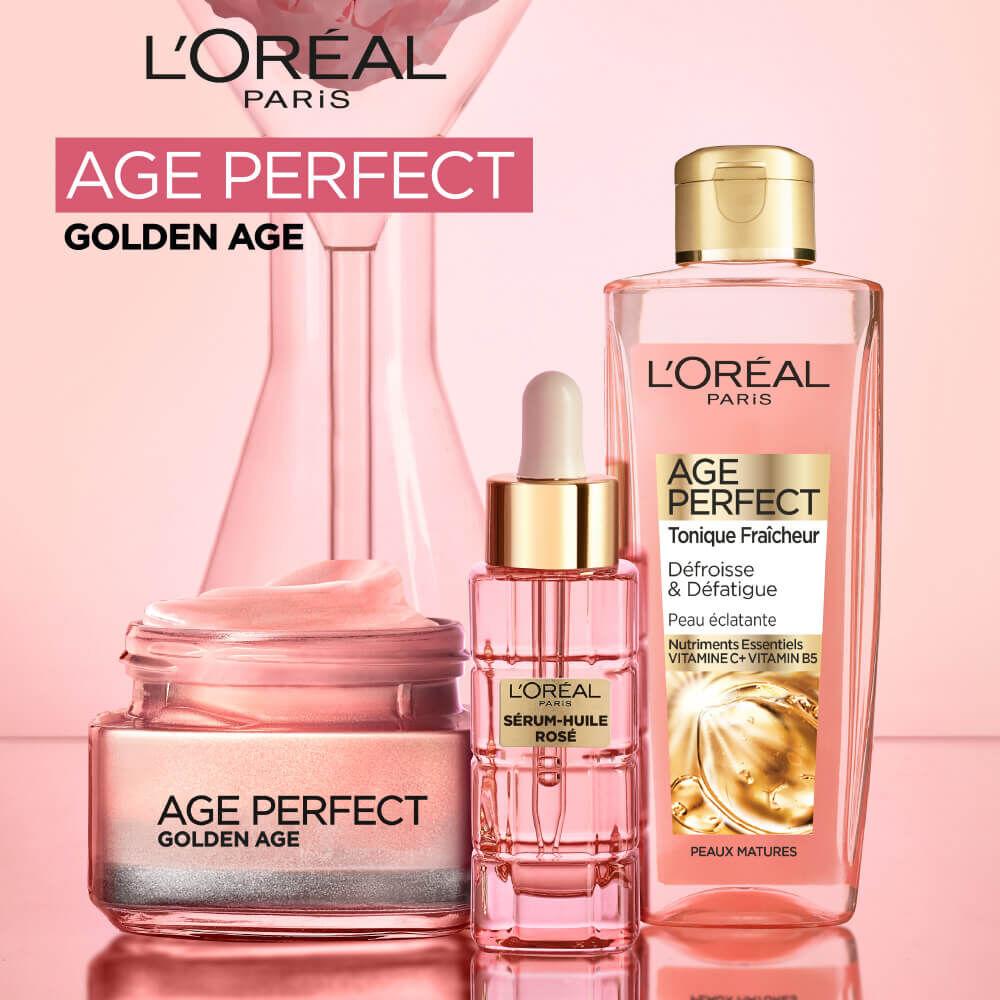 L'oréal Paris Age Perfect Golden Age Trousse Routine Éclat Pour Peaux Matures