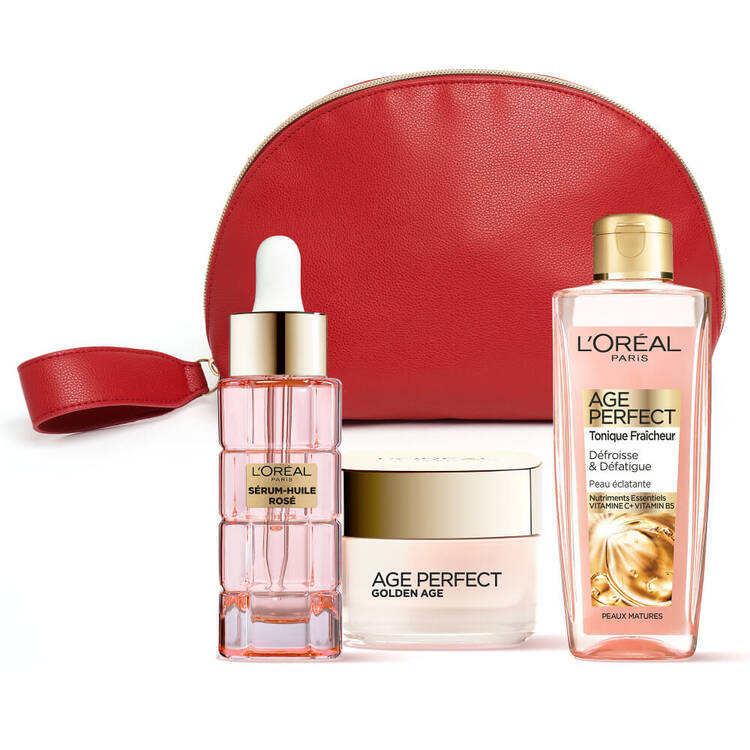l'oréal paris Age Perfect Golden Age Trousse Routine Éclat pour Peaux Matures