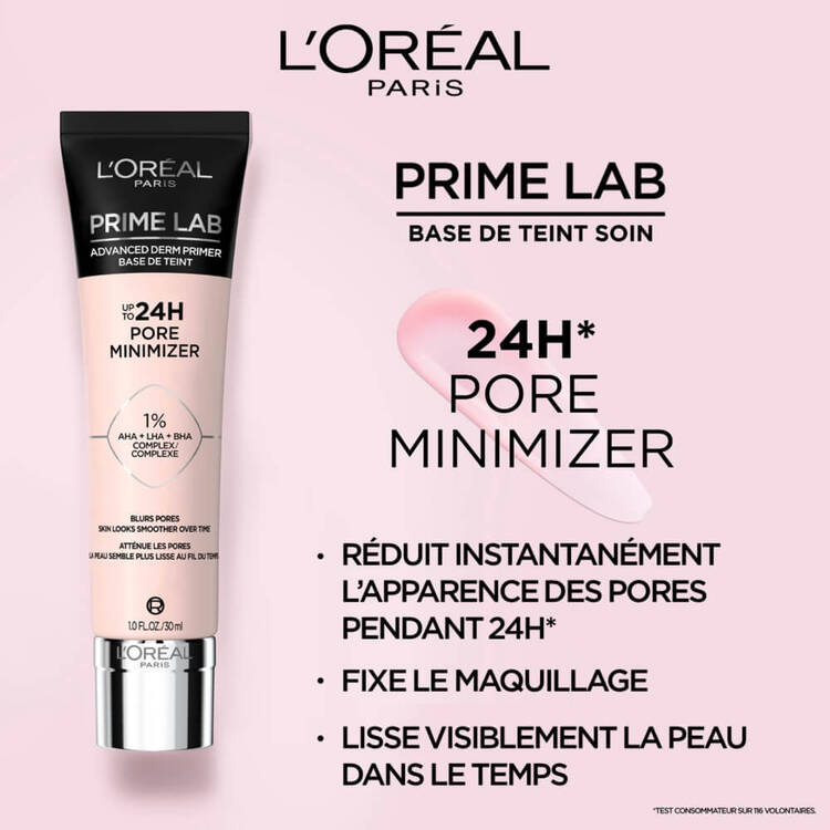 L'oréal Paris Base De Teint Soin Prime Lab 24H Pore Minimizer