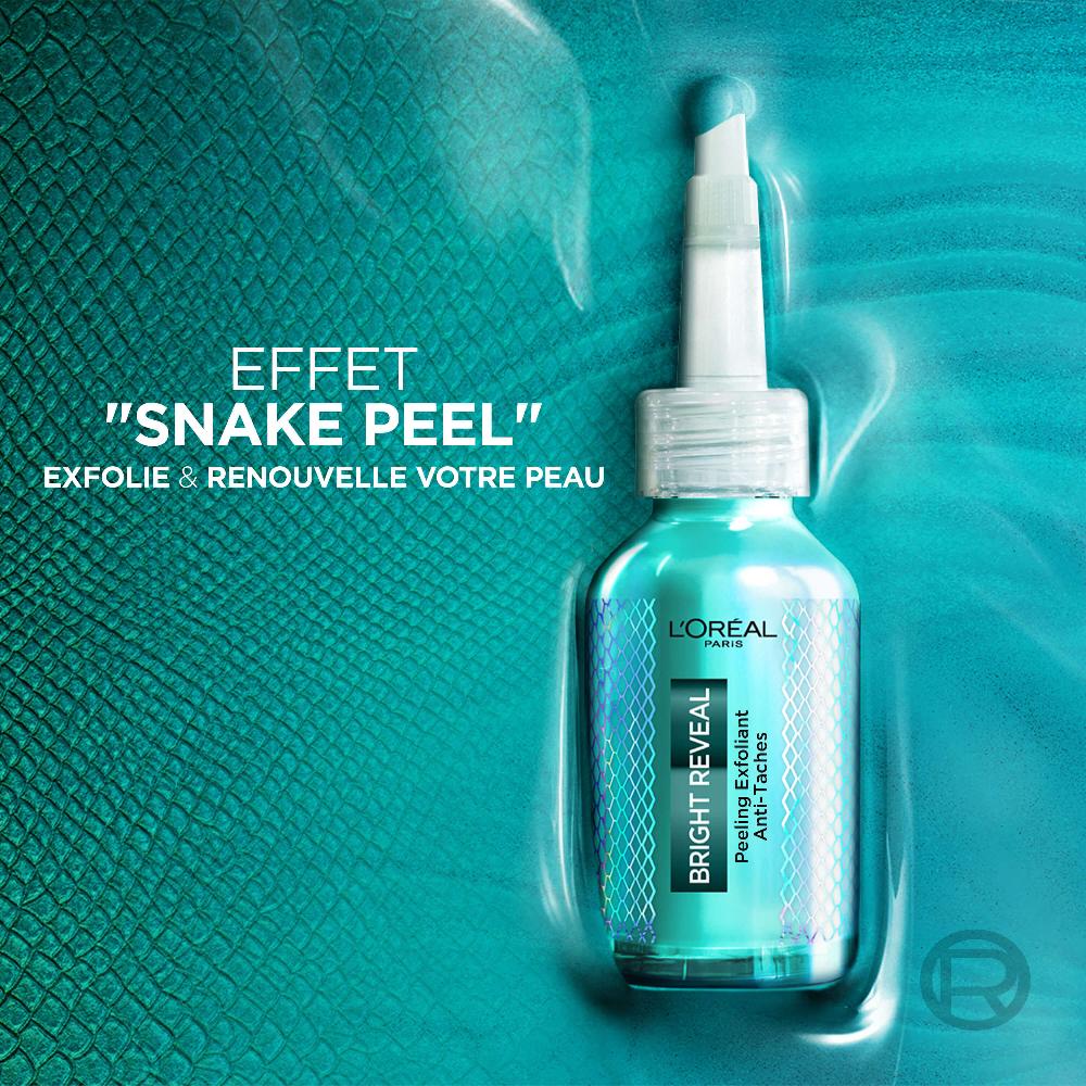 L'oréal Paris Bright Reveal Peeling Exfoliant​ Anti-Taches 25% [AHA + BHA + PHA]