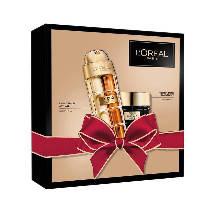 l'oréal paris Coffret Age Perfect - Midnight Crème & Duo Serum l'oréal paris Coffret Age Perfect - Midnight Crème & Duo Serum
