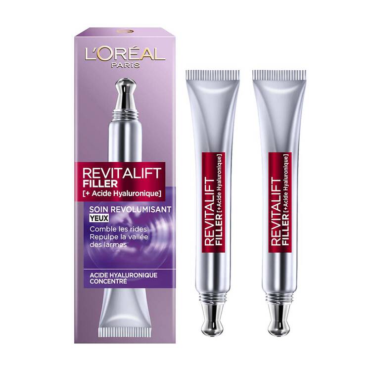 l'oréal paris Lot de 2 - Revitalift Filler [+ Acide Hyaluronique] Yeux