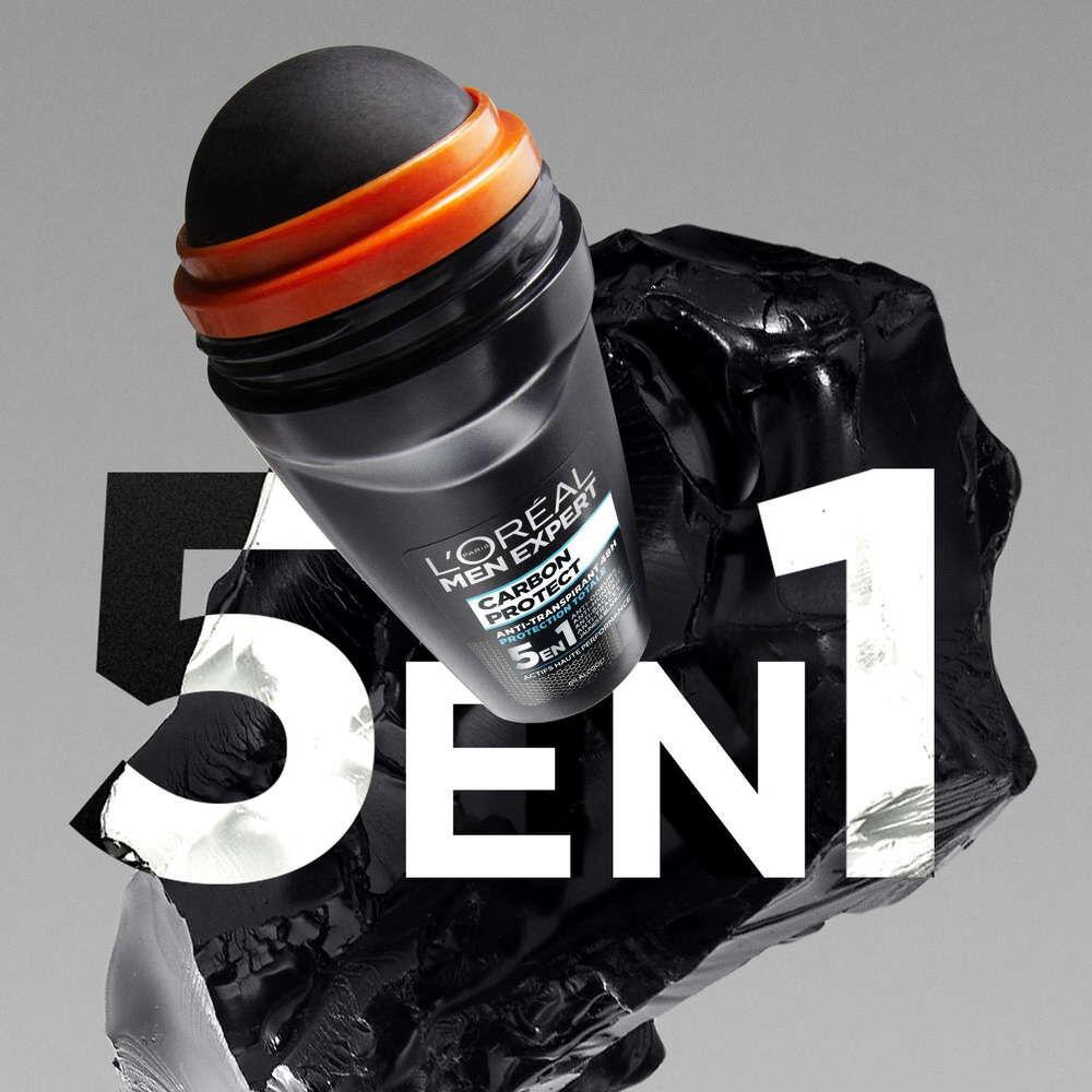 L'oréal Paris Men Expert Carbon Protect 5-en-1 Ice Fresh Déodorant Bille