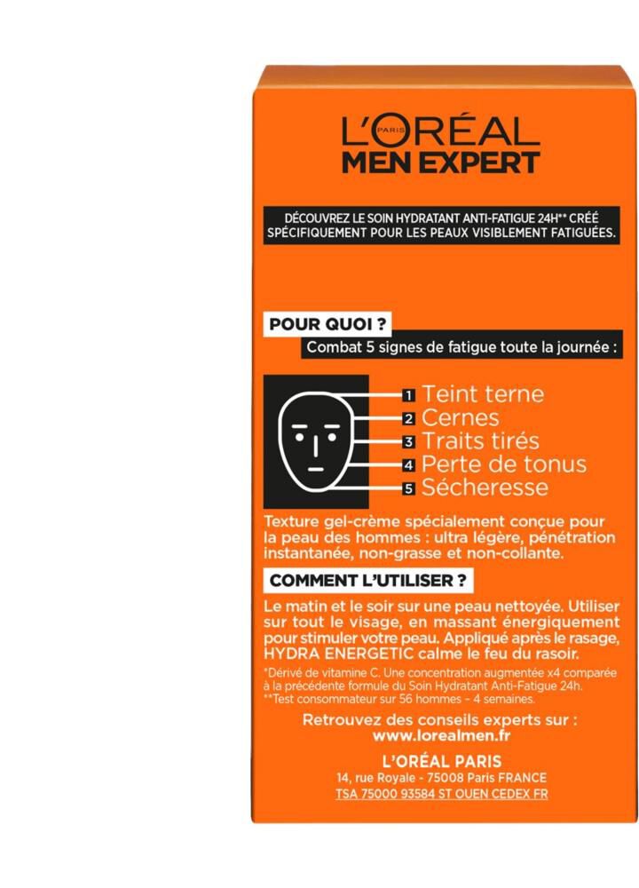 L'oréal Paris Men Expert Hydra Energetic Anti-Fatigue 24H